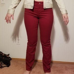 Red Skinny Jeans NYDJ